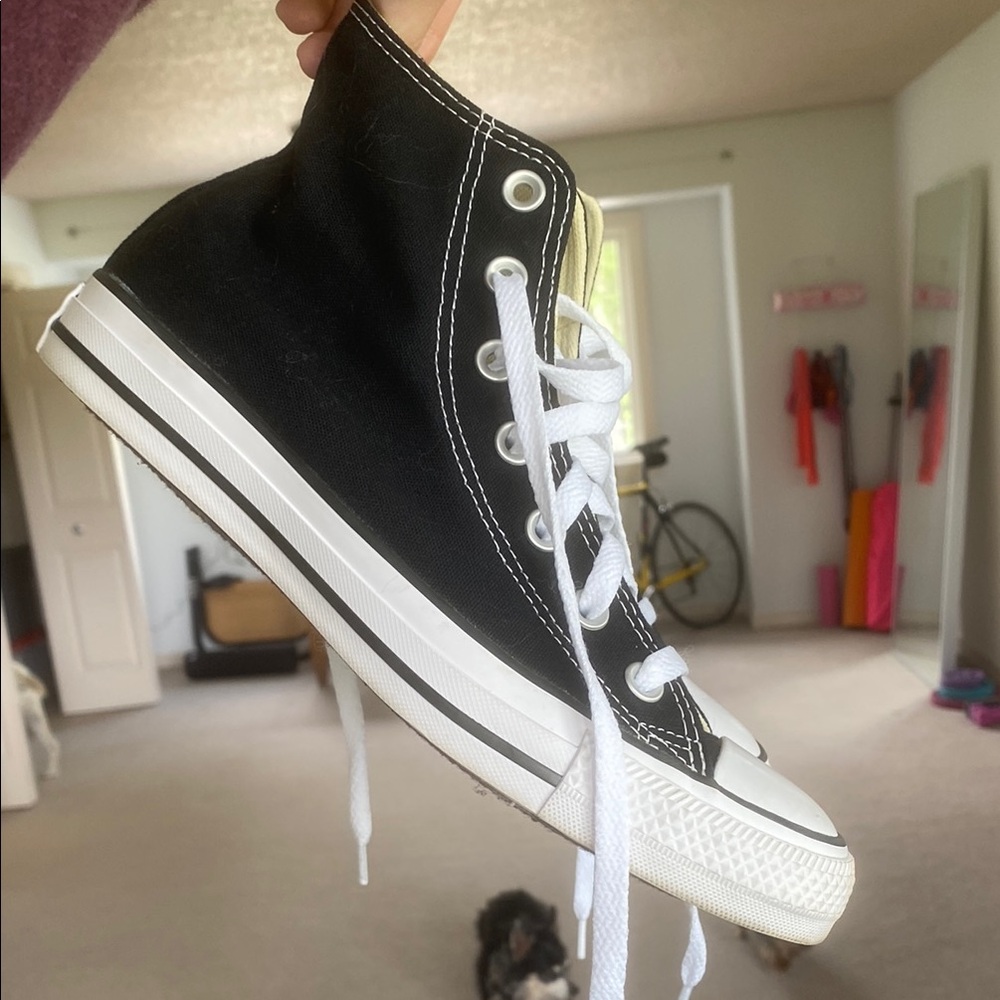 Converse All Star Black hi-tops